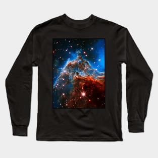 Monkey Head Nebula Long Sleeve T-Shirt